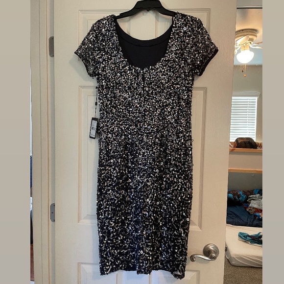 Adrianna Papell Sequin Dress - Picture 3 of 6